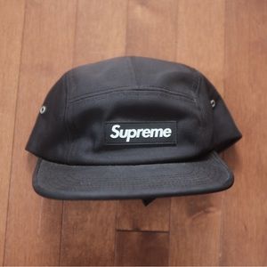 Supreme 5 panel / camp hat Rubber Logo